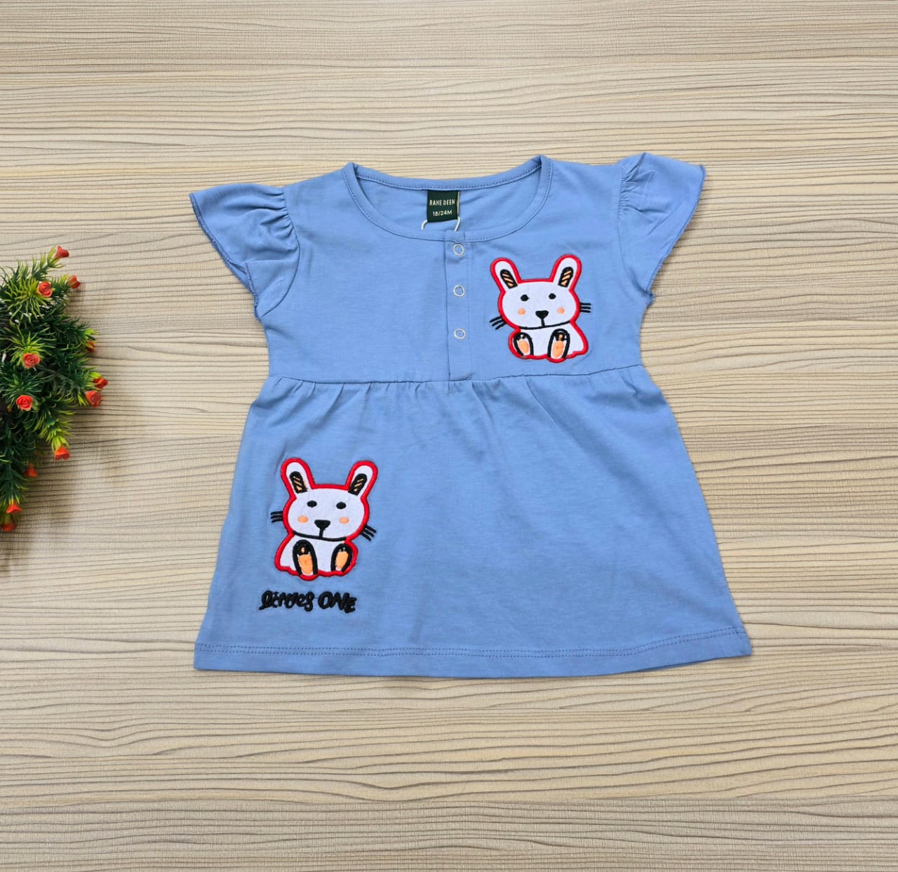 Buy Embroidered Soft Cotton Tops for Girls at Best Price In Bangladesh