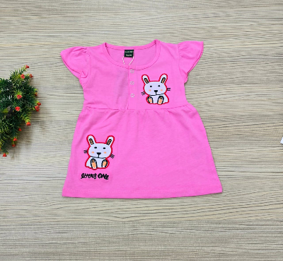 Buy Embroidered Soft Cotton Tops for Girls at Best Price In Bangladesh