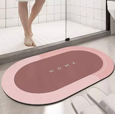 Picture of Smart and Beautiful Super Absorbent Anti-Slip Bath Mat Kitchen Carpet Anti Slip Bathroom Mat Door Mat Entrance