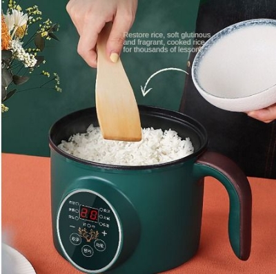 Picture of Electric Cooker Multifunctional Nonstick Household Cooker 1-2 Person Single/Double Layer Hot Pot Electric Rice Cooker Machine
