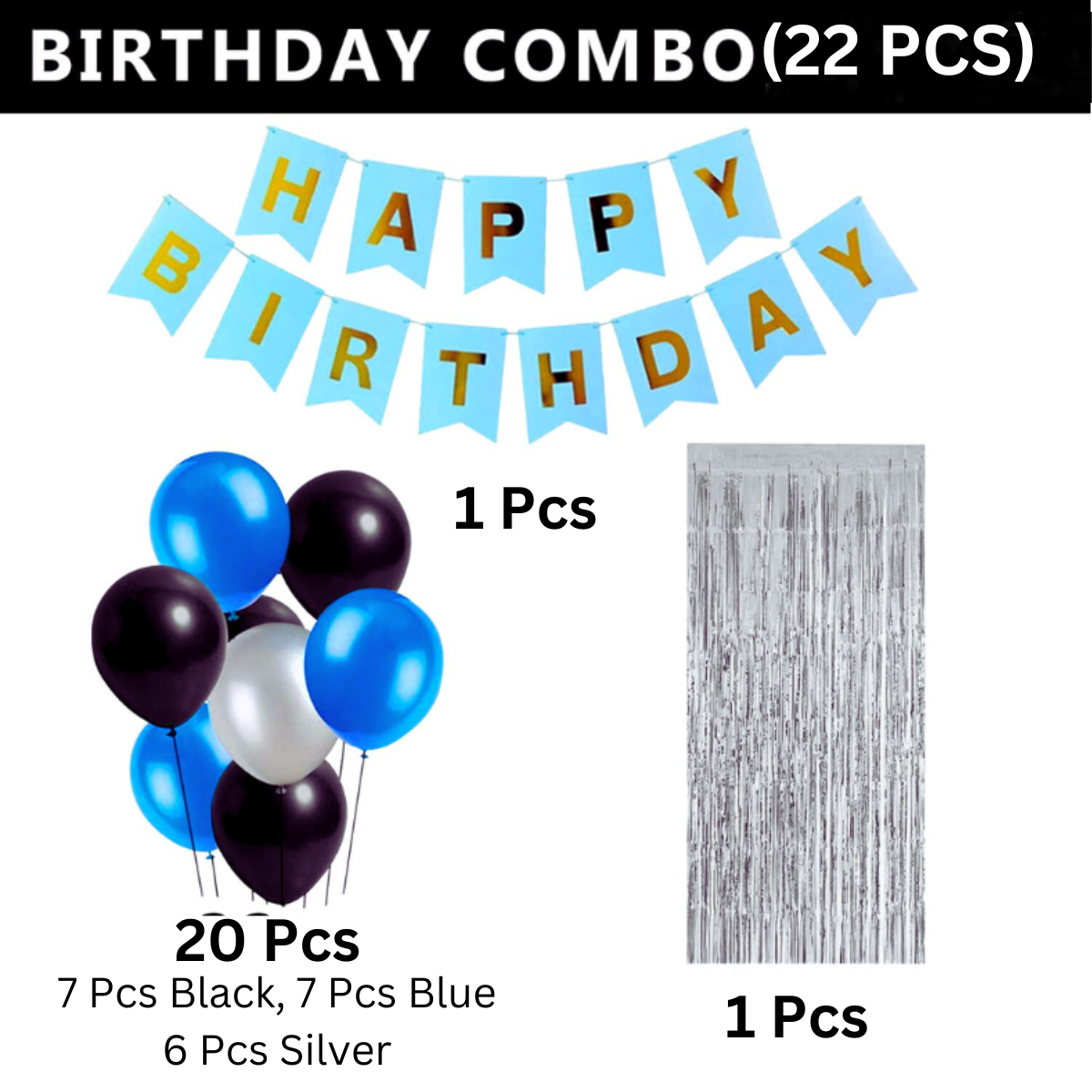 Birthday Decoration Combo 