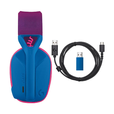 Buy Logitech G435 Bluetooth Gaming Headphone Blue and Raspberry at Best Price In Bangladesh