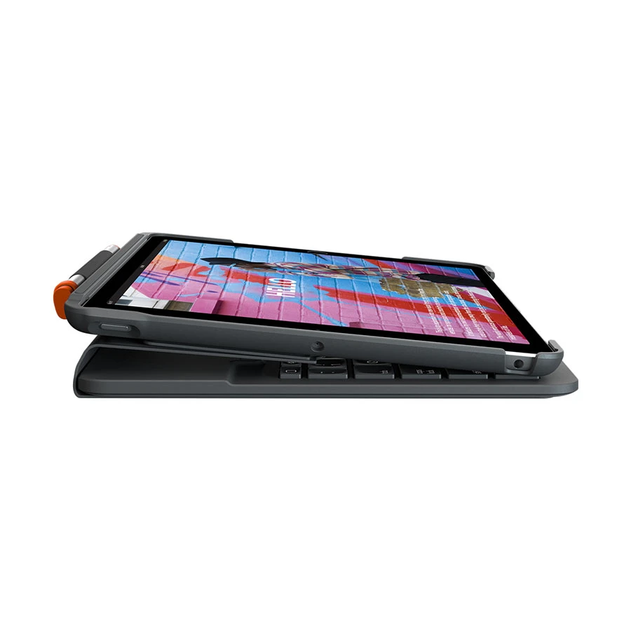 Buy Logitech Slim Folio Bluetooth Keyboard with Case for iPad Graphite at Best Price In Bangladesh