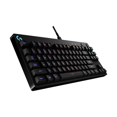 Buy Logitech Pro Wired Mechanical RGB Backlit Gaming Keyboard (GX Blue Clicky Switch)  at Best Price In Bangladesh