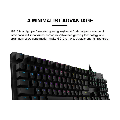 Buy Logitech G512 USB Mechanical Gaming Keyboard at Best Price In Bangladesh