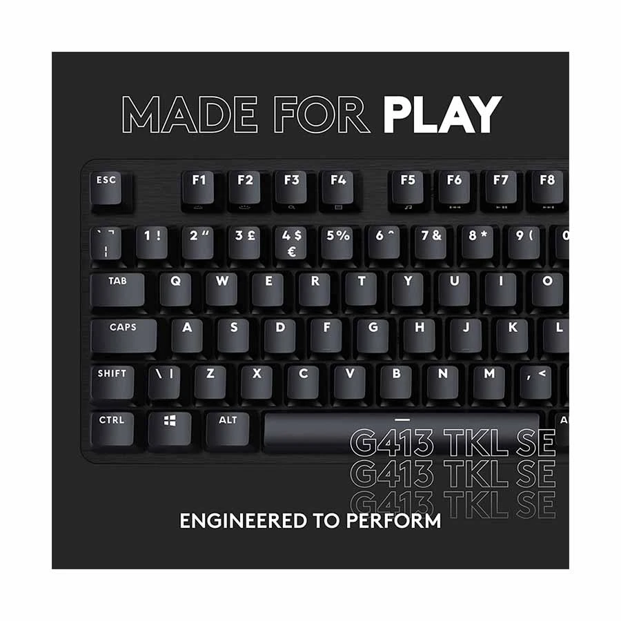 Buy Logitech Mechanical Backlit G413 TKL SE Wired Gaming Keyboard at Best Price In Bangladesh