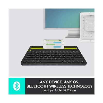 Buy Logitech K480 Bluetooth Multi Device Keyboard Black at Best Price In Bangladesh