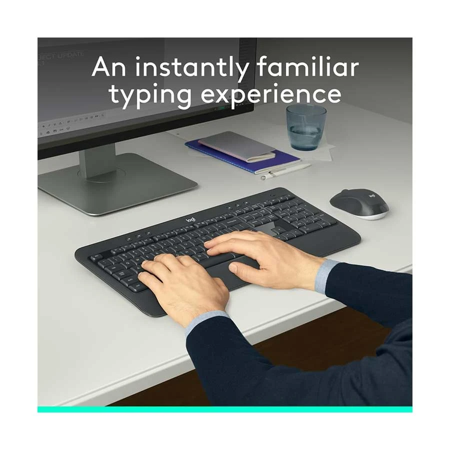 Buy Logitech MK540 Wireless Keyboard & Mouse Combo Black at Best Price In Bangladesh