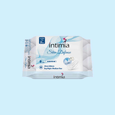 Buy Intimia Sanitery Napkin Skin Defense (Medium Flow) Size : L (290 MM ) at Best Price In Bangladesh