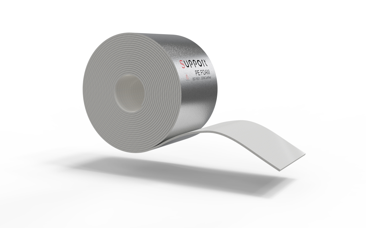 Buy Support PE FOAM Insulation-Alu Foil(25m X 1m X 18mm)  at Best Price In Bangladesh