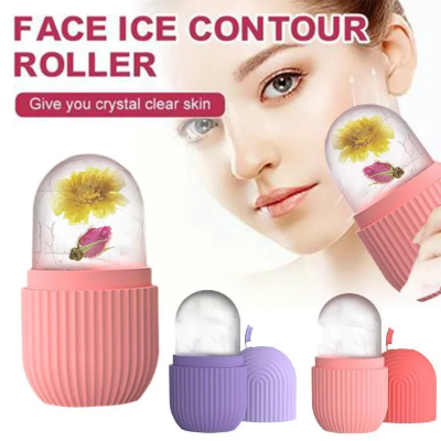 Picture of Face Ice Roller Easy to Use Fe sager Care Tool Ice Mold