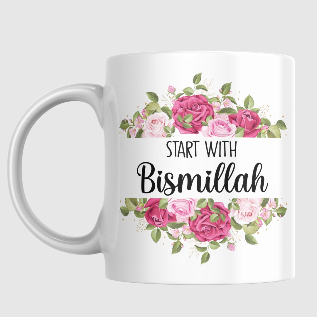 Picture of START WITH Bismillah, Islamic Gift, Islamic Mug Gifts
