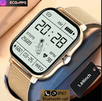 Buy    LIGE Golden Smart Watch - UT-520 at best price In Bangladesh