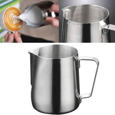 Picture of Stainless Steel M-ilk Creamer Frothing Pitcher Foamer Cup 12oz (350ml)