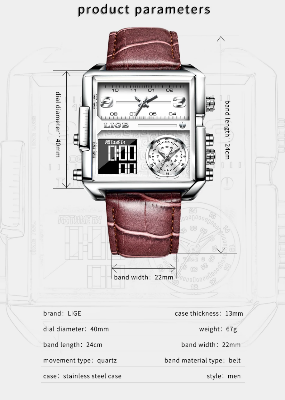 Buy   LIGE® Digital Military Watch - UT-523 at best price In Bangladesh