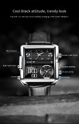 Buy   LIGE® Digital Clock Watch - UT-524 at best price In Bangladesh