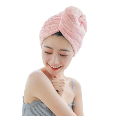 Picture of Magic Hair Wrap Bath Salon Towels Fast Drying Absorbent Cap For Women And Girls