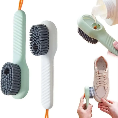 Picture of Multifunctional Shoe Laundry Brush Add Liquid Clothes Cleaning Brush Automatic Soft-bristled Brush Shoe Clean brush 1pcs