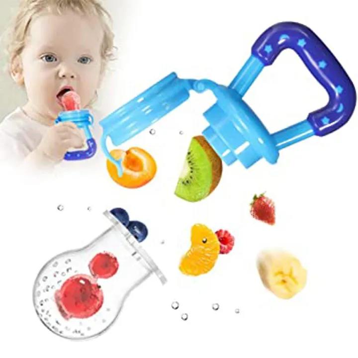 Picture of BABY FRUIT PACIFIER Fresh Food Feeder Teething Toy Teether Chosni Teat Pacifier Bottles 1pcs