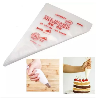 Picture of 10pcs Plastic Disposable Piping Bags Cake Cream Decorating