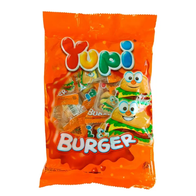 Picture of Yummy Yupi Gummy Burger - Pack 8X7gm - 56gm