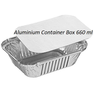 Picture of Aluminium Foil Container box 660ml 50 pcs