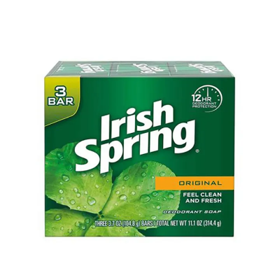 Picture of Irish Spring Bar Soap 3pcs USA