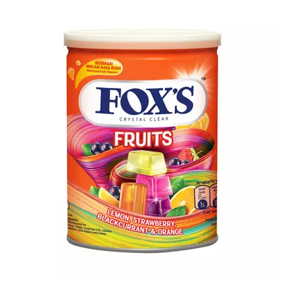 Picture of FOX Crystal Clear Fruits Candy - 180g