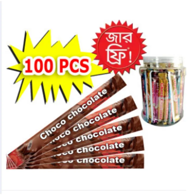 Picture of Choco Chocolate, 100 Pcs Jar - Chocolate