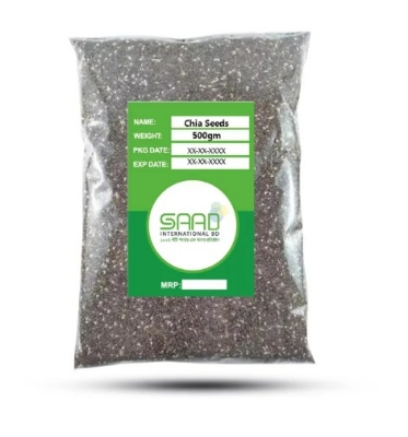 Picture of Super Quality High Fiber and Protein Content Chia Seeds 500 gm