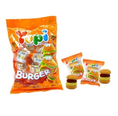 Picture of Yupi Gummy Burger-Pack 8X7gm -56gm
