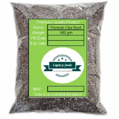 Picture of Super Quality High Fiber and Protein Content Chia Seeds 500 gm