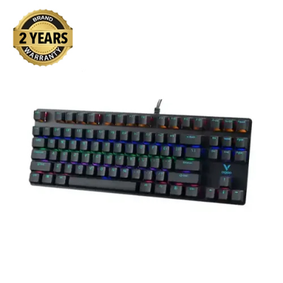 Buy Rapoo V500PRO MT Multimode 87 Key Blue Switch Mechanical Gaming Keyboard  at Best Price In Bangladesh