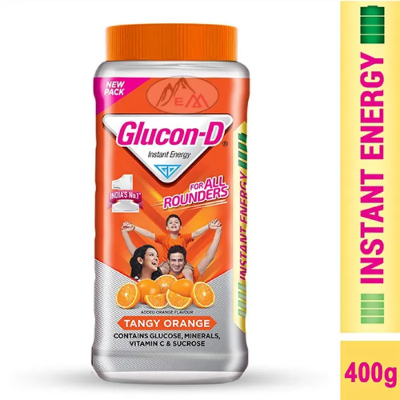 Picture of Glucan De Orange Energy Glucose Jar 400gm