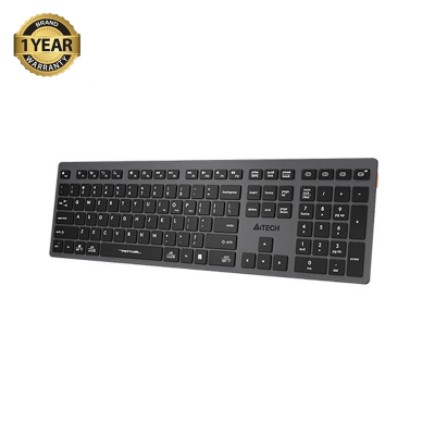 Buy A4Tech FBX50C Fstyler Scissor Switch Multimode Rechargeable Wireless Keyboard  at Best Price In Bangladesh