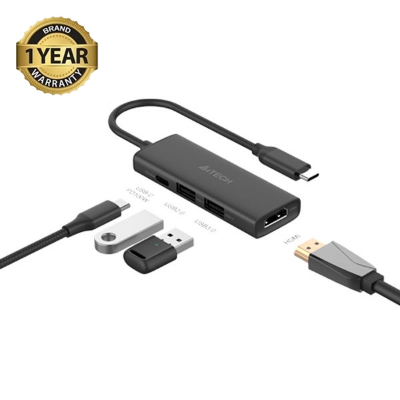 Buy A4Tech DST-40C 4-In-1 USB 3.0 and HDMI USB-C Docking Station  at Best Price In Bangladesh
