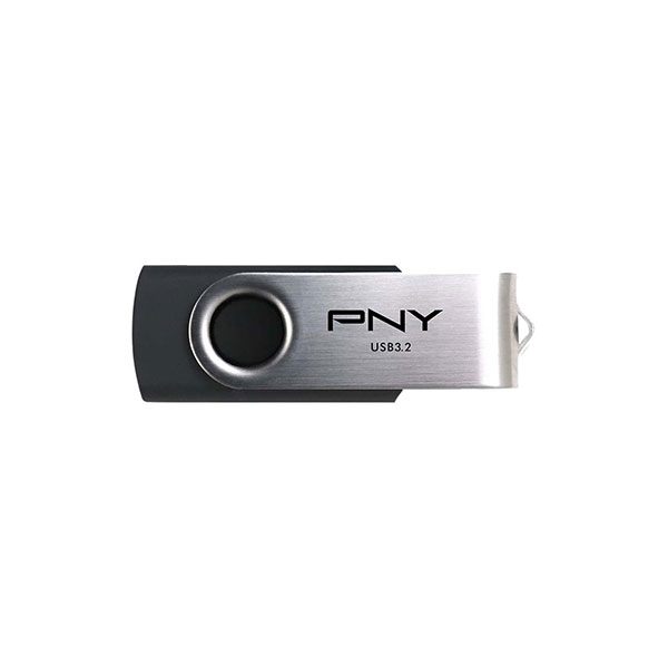 Buy   PNY Turbo Attache R 256GB USB 3.2 Gen 1 Black-Silver Pen Drive at Best Price In Bangladesh