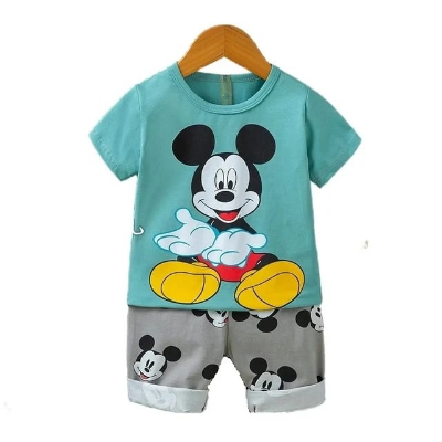 Buy Babys  T Shirt & Half Pant Set BM-76 Online Best Price In Bangladesh