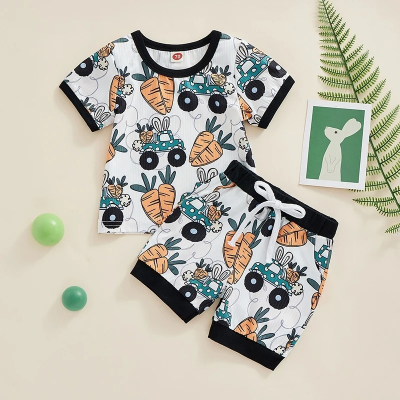 Buy Babys T Shirt & Half Pant Set BM-89 Online Best Price In Bangladesh