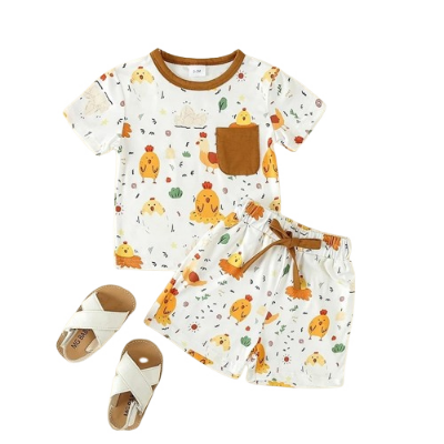 Buy  Babys T Shirt & Half Pant Set BM-91 Online Best Price In Bangladesh