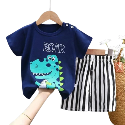 Buy Babys T Shirt & Half Pant Set BM-92 Online Best Price In Bangladesh