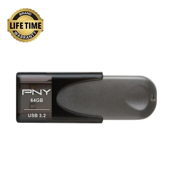 Picture of PNY Elite Turbo Attache 4 64GB USB 3.2 Flash Drive
