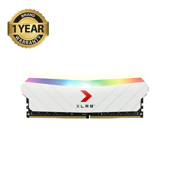 Picture of PNY XLR8 Gaming EPIC-X RGB 8GB DDR4 3200MHz Desktop RAM White