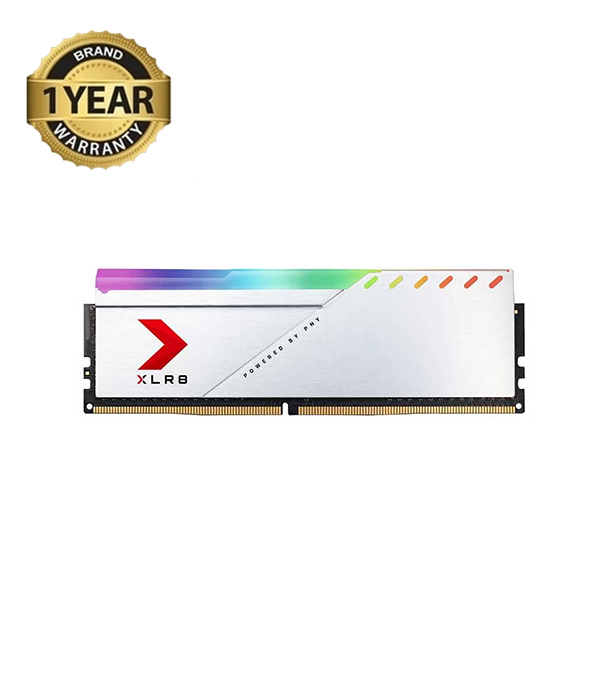 Picture of PNY XLR8 Gaming EPIC-X RGB 16GB DDR4 3200MHz Desktop RAM -White