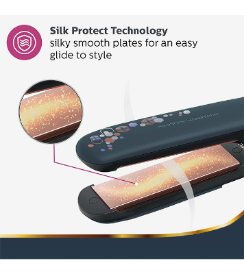 Philips BHS397/40 Kerashine Titanium Straightener with Silk Protect Technology at Best Price in Bangladesh