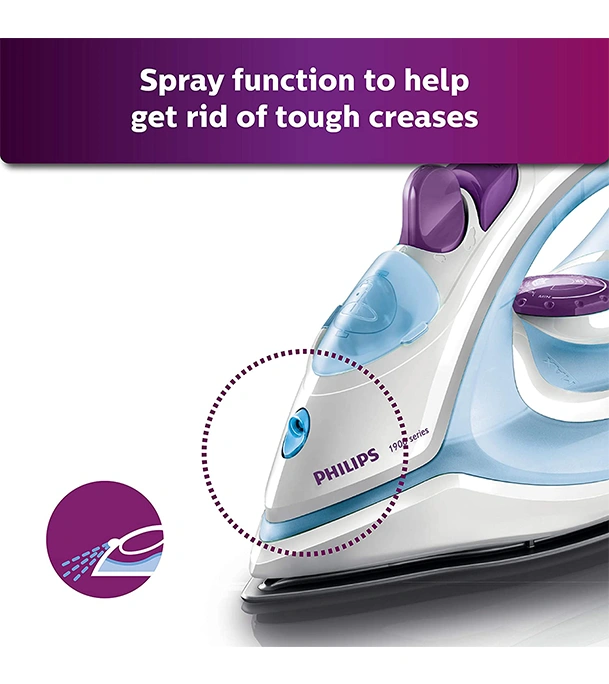 Buy Philips GC1905 1440Watt Steam Iron with Spray Online at Best Price