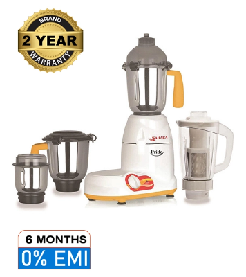 Buy Sahara Pride 4 In 1 Mixer Grinder 750W with Auto Cut Off Technology Online at Best Price	