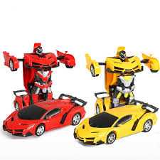 Picture of "Remote Control Robot Car 2 in 1 deformation Car Toys For Kids "
