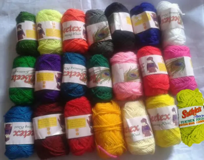 Picture of Wool Yarn of cotton lots of color available