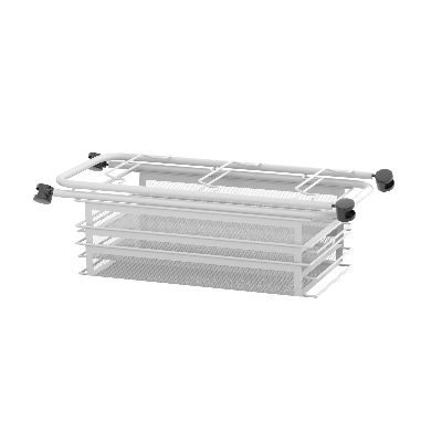 Buy  L ROUNDER 3 TIER SHELF | Popular Metal Kitchen Rack Online at Best Price